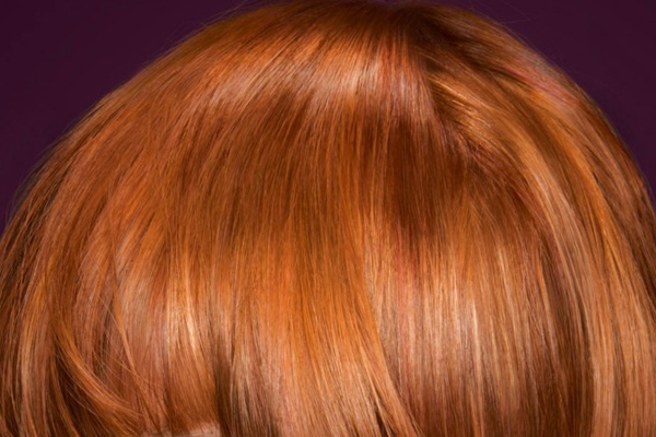 Rotes Haar